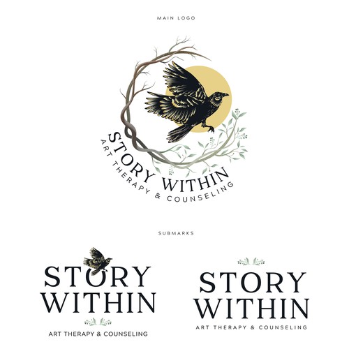 Illustrated Custom Logo & Submarks