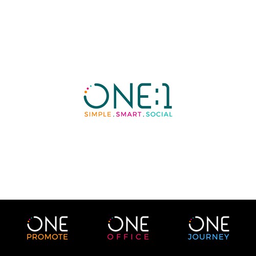 one:1 logo