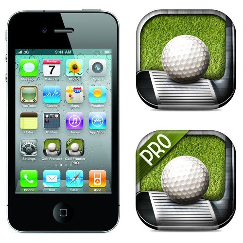 Create a new Icon for a top Golf App