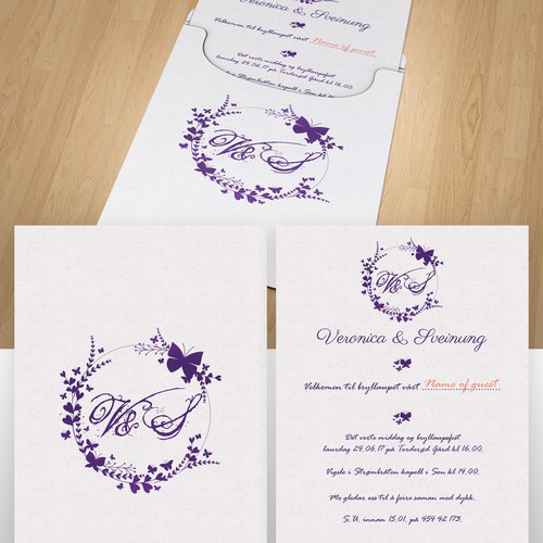 Wedding Invitation Card Winning Design