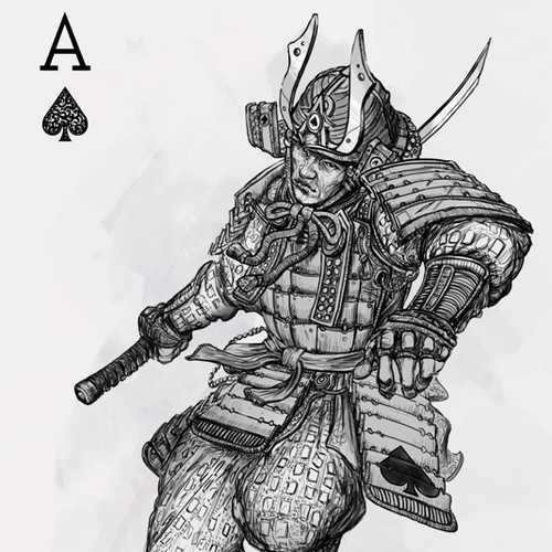 Ninja and Samurai Playing cards