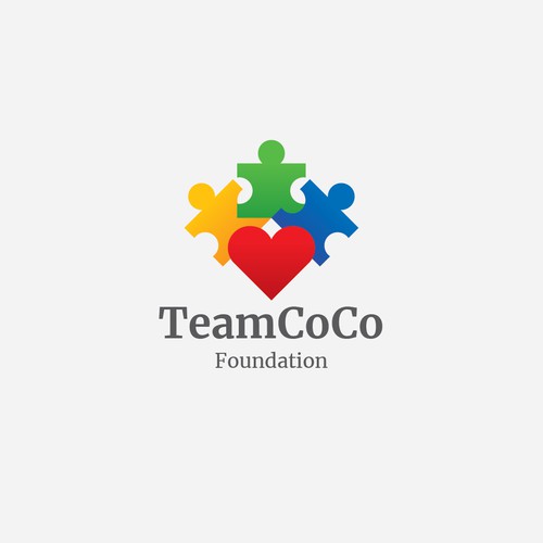 Logo concept for TeamCoCo Foundation