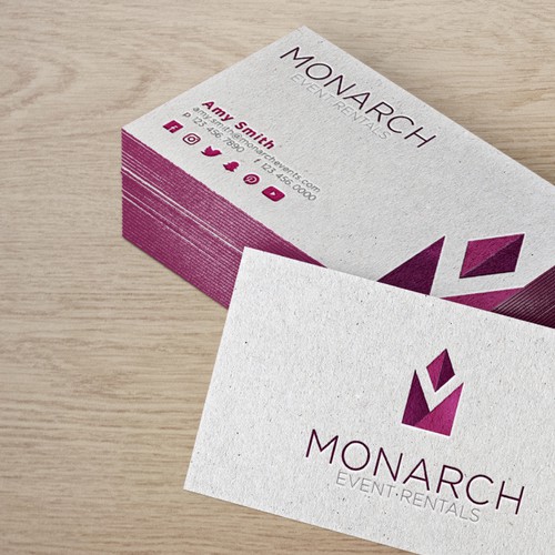 Monarch Event Rentals - Logo Design