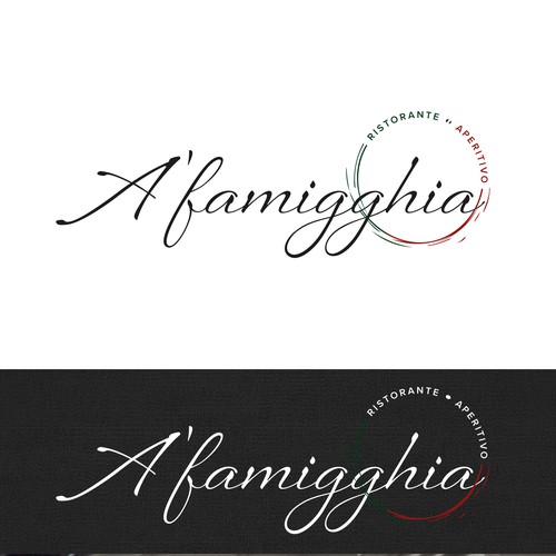 Logotpo Restaurante "A´fammigghia"