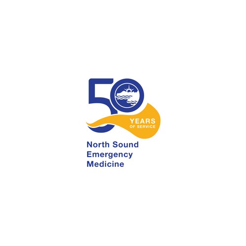 Logo Concept for 50th Aniversary of North Sound Emergency Medicine