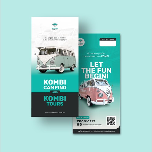 Kombi Haus Tri-Fold Brochure Design