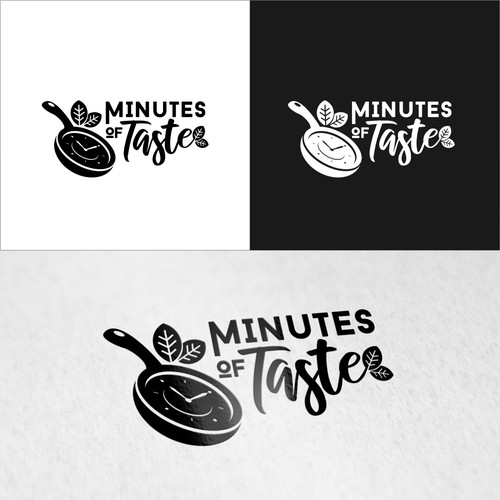 MINUTES OF TASTES : A hipster logo for a new culinary taste documentary series