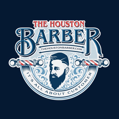 Logo Concept for Houston Barber