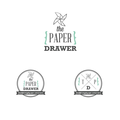 logo for The Paper Drawer