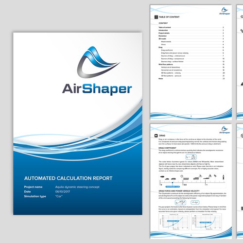 Air Shaper Template Report