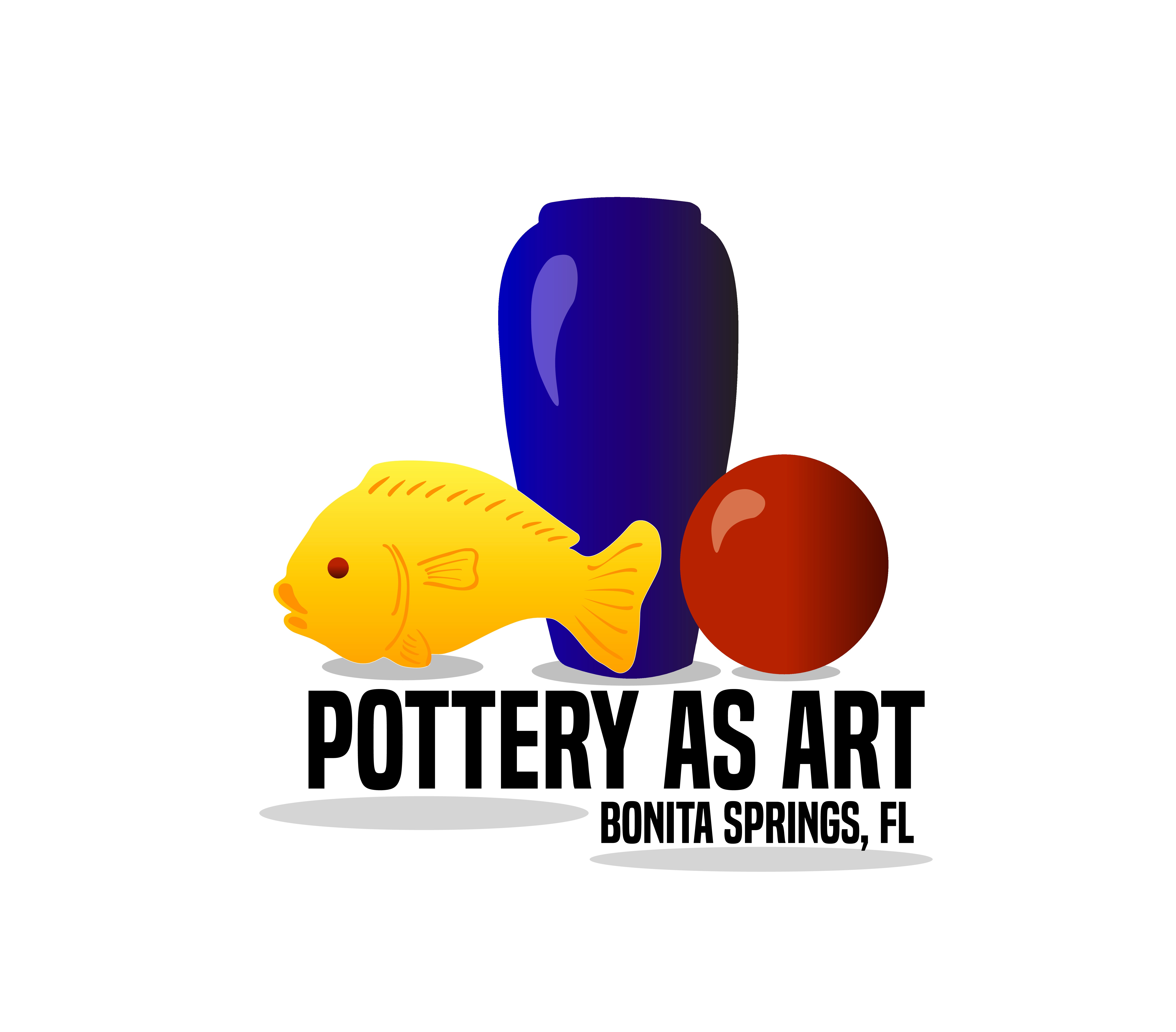 Create a whimsical, easily identifiable logo for a pottery store that sells garden pottery!