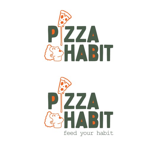  Pizza restaurant logo design