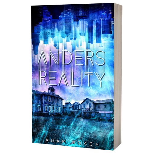 Book cover design - Anders Reality by author Adam Roach