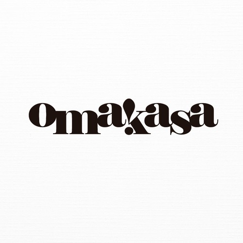 Logo for Omakasa, restaurant