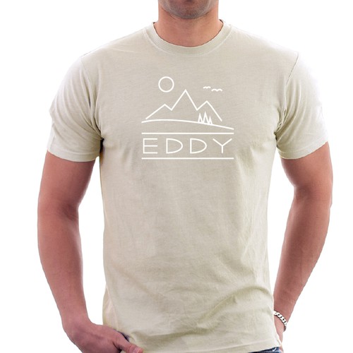 Simple t-shirt design for business company.