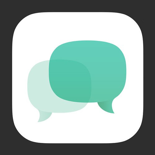 Icon for messaging app