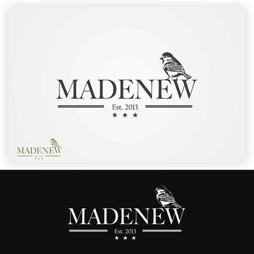 !!Wanted!! - Classy Logo for Madenew