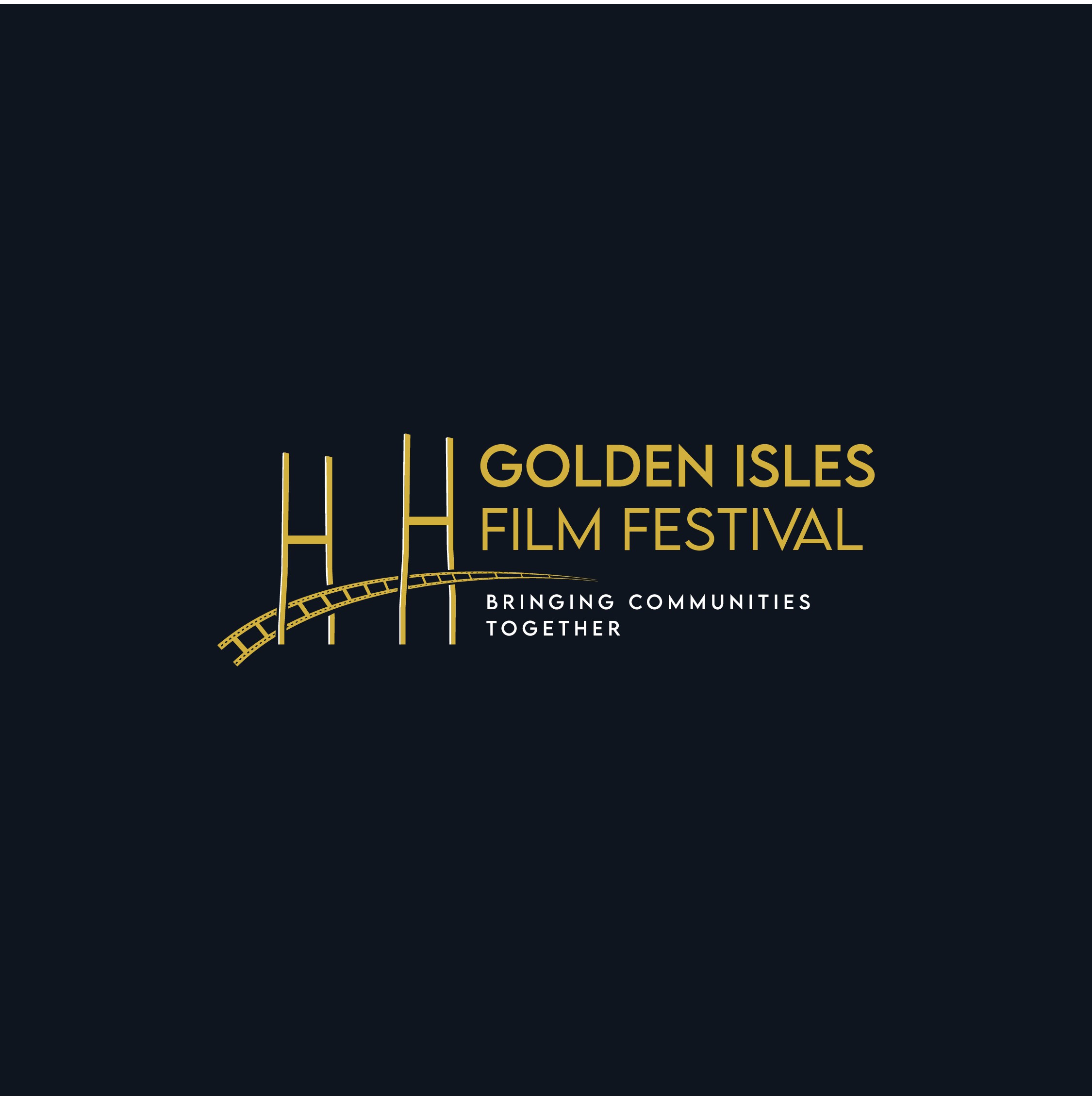 Fun and sophisticated logo design for a film festival