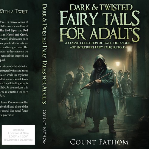 Book cover for "Dark & Twisted Fairy Tales for Adults"