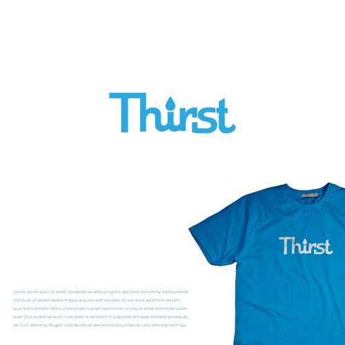 Thirst Logo Design 