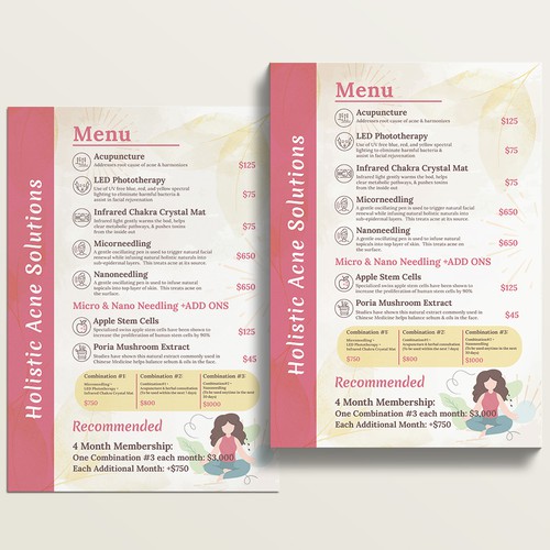 Flyer/Menu design 