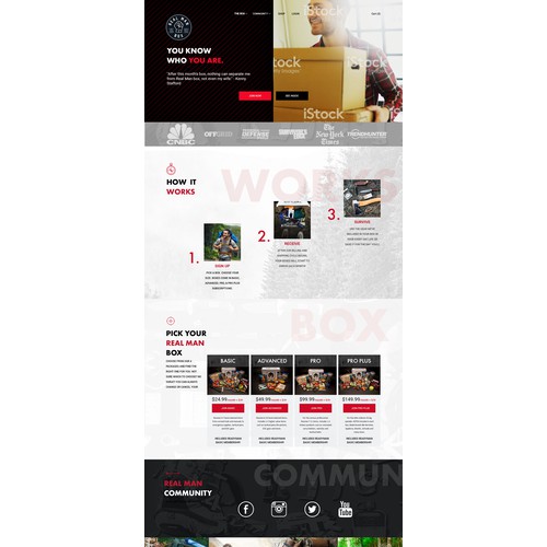 Web page design contest entry