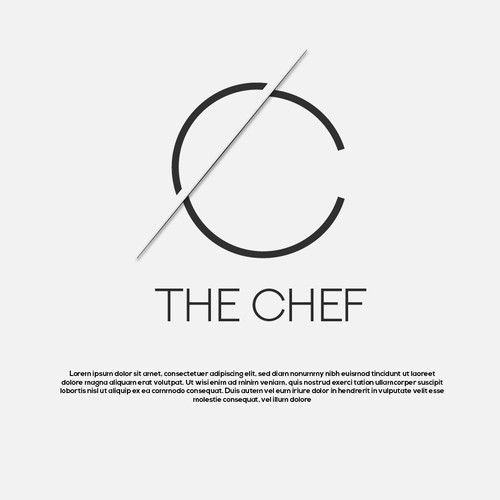 minimal chef logo