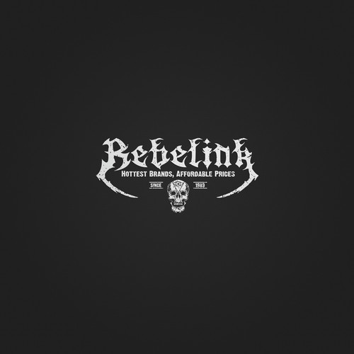 Create a fun, edgy logo for tattoo and motocross inspired Australianbusiness. Target age 18-35's- RebelInk.