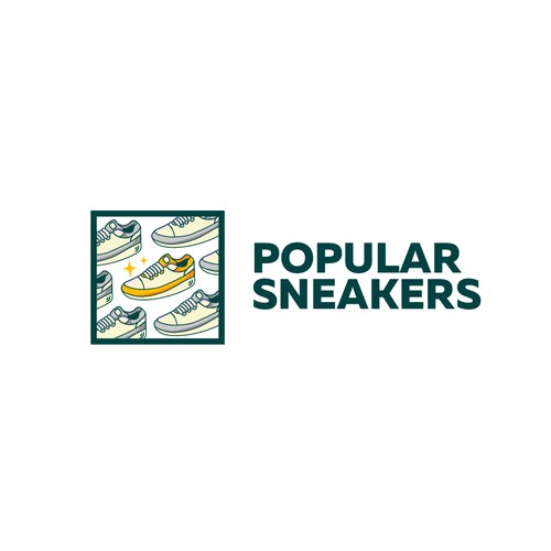 Logo for sneackers shop