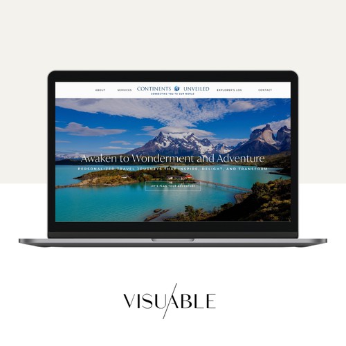 Squarespace Website for a Personal Travel Curator