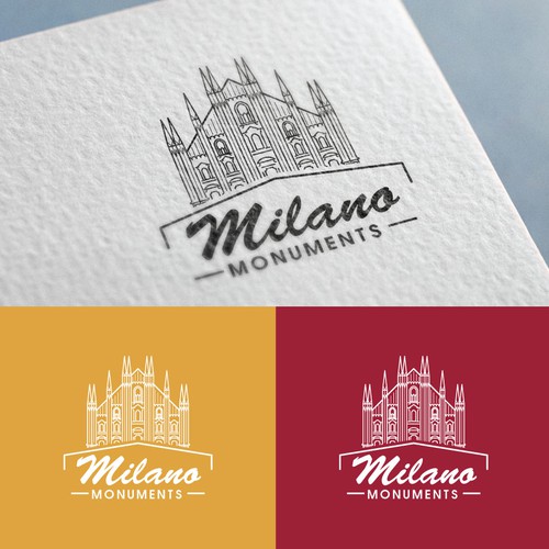 Logo concept for Milano Monuments