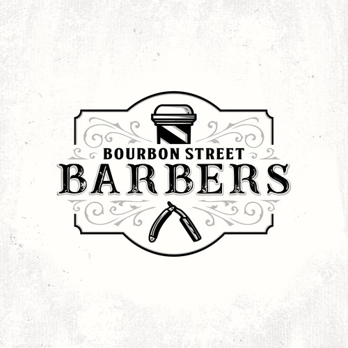 logo for barbershop