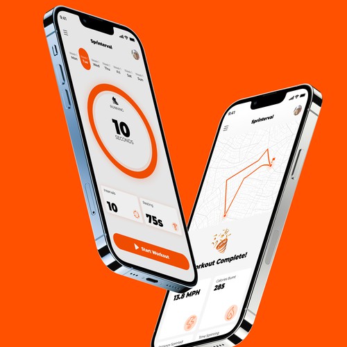 Fitness App Designs