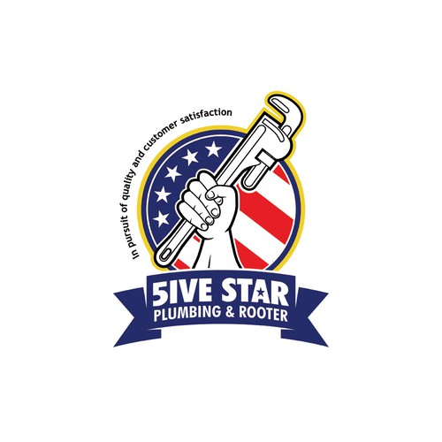 Five star plumber needs a five star logo