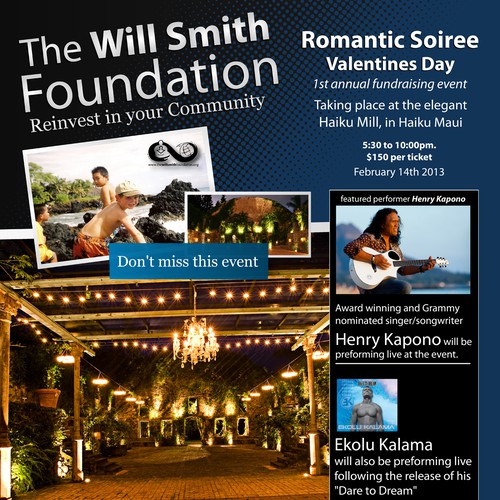 The Will Smith Foundation!