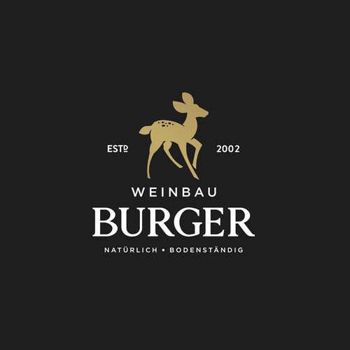 Burger Winery Logo Design