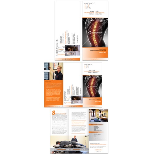 New brochure design wanted for Straight Up Chiropractic