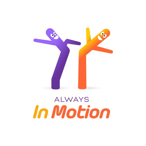 Fun logo for an exercise program