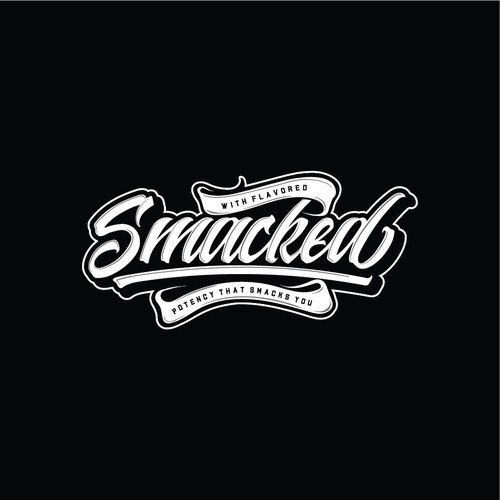SMACKED LOGO LETTERING CONCEPT