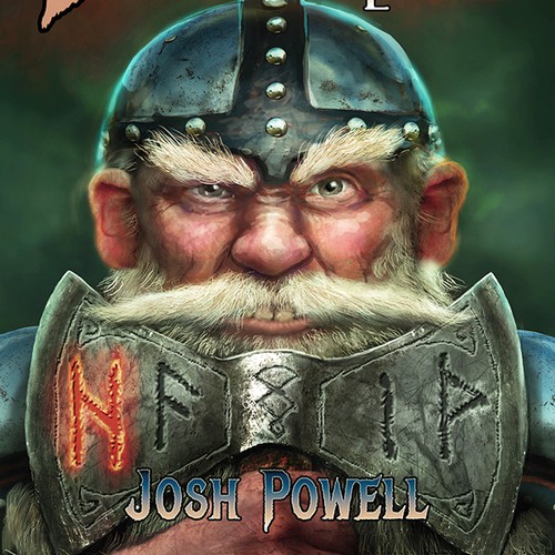 Create a Book Cover for a Humorous Fantasy Series