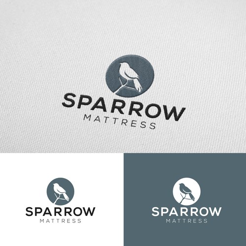 Create a Contemporary flying "Sparrow" inspired Logo for Bedding Retailer