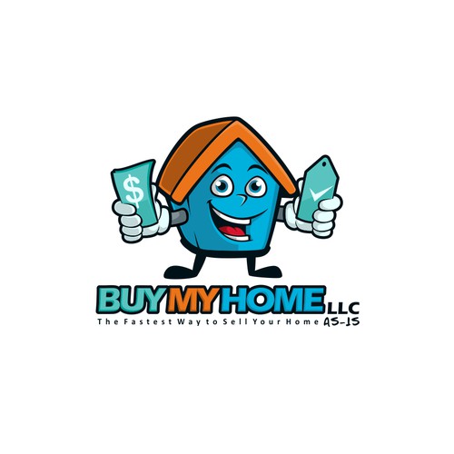 Mascot logo concept for Buy My Home
