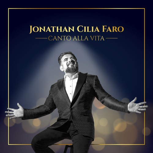 CD cover design for Jonathan Cilia Faro single "Canto alla vita"