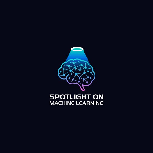 Logo for blog called "Spotlight on Machine Learning"