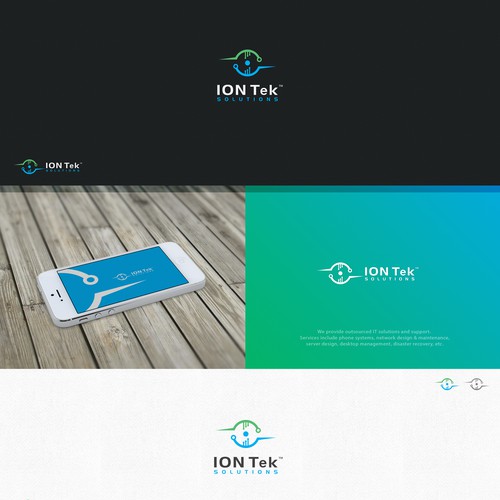 Logo done for ION Tek Solutions