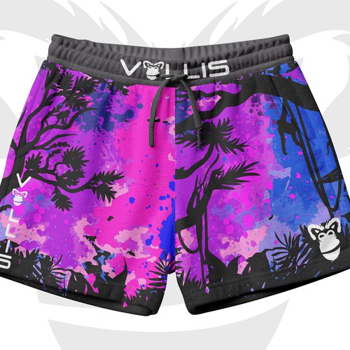 Sport Brand Shorts Design