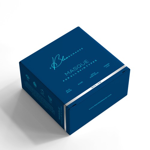 Skin care product packaging design 