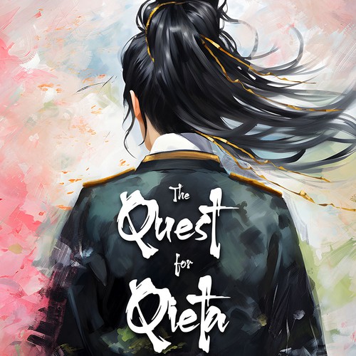 The Quest for Qieta - Book cover illustration