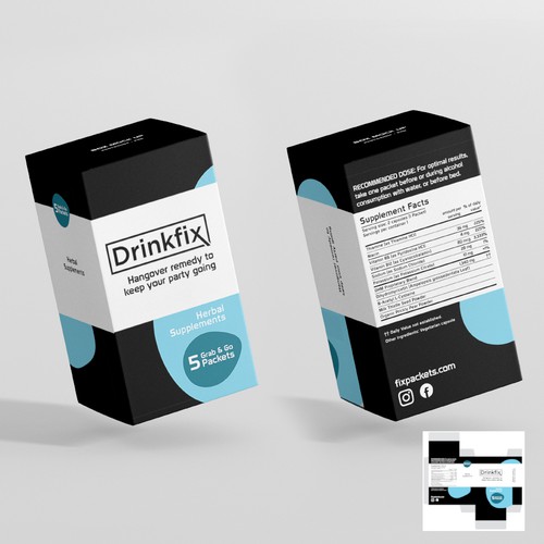 Drinkfix Capsule Packaging