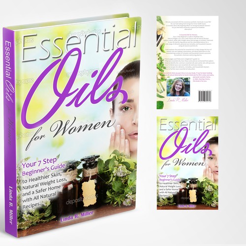 Cover Design for essential oils book